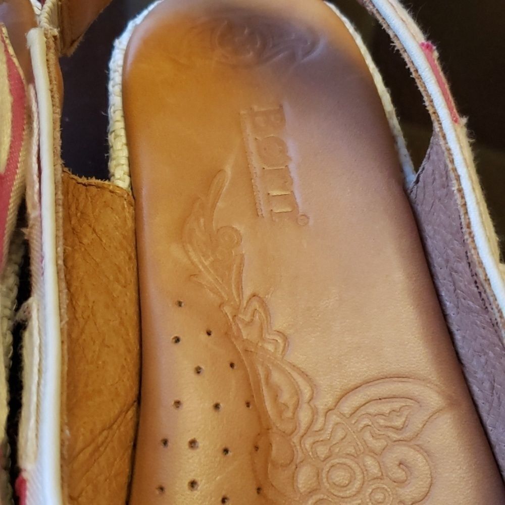 Born pink stripped‎ Y2k espadrilles - Picture 2 of 7
